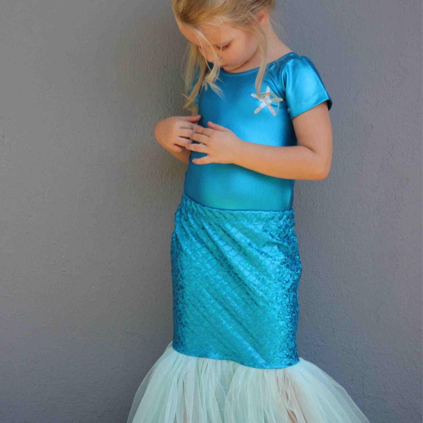 Mermaid Costume Set - Blue Starfish - ❗️RESTOCK PRE-ORDER LISTING❗️