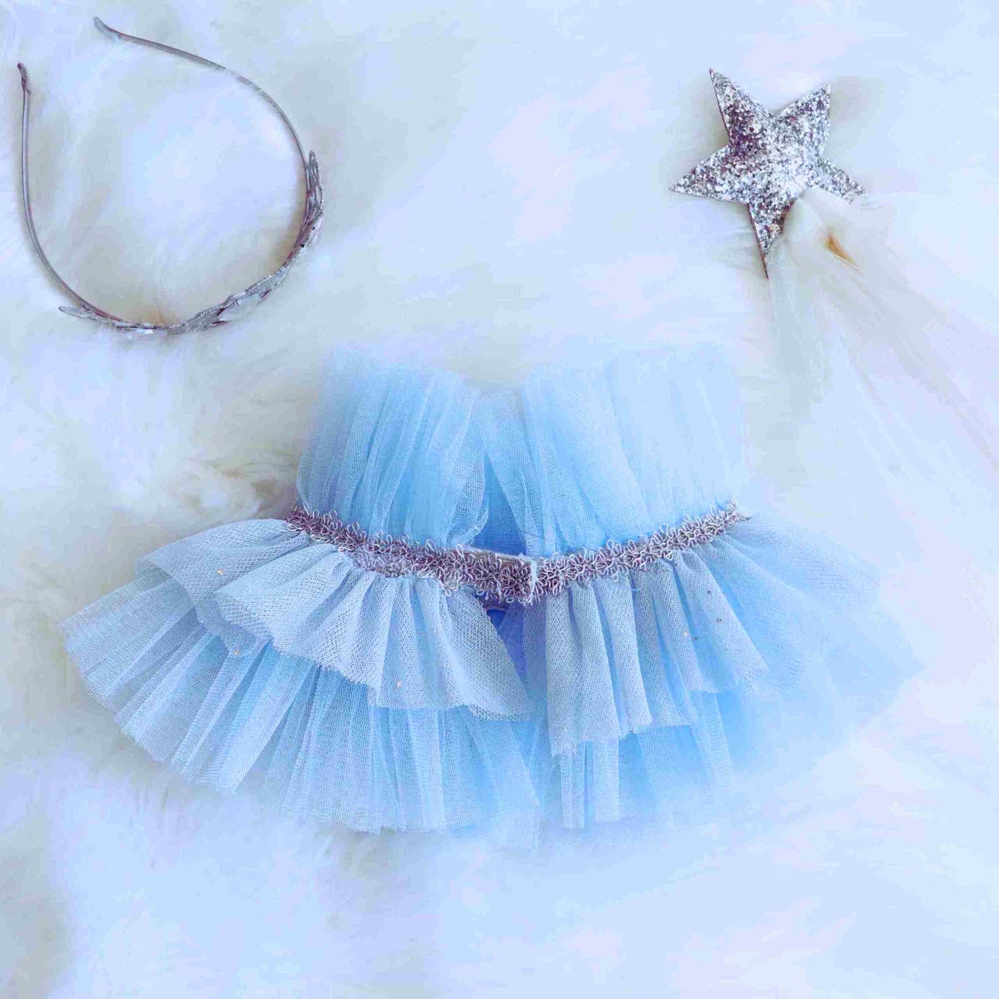 Princess Collar Set, Icy Blue