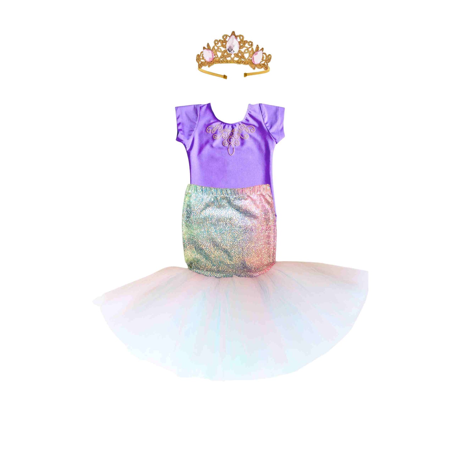 Mermaid Costume Set - Unicorn/Violet