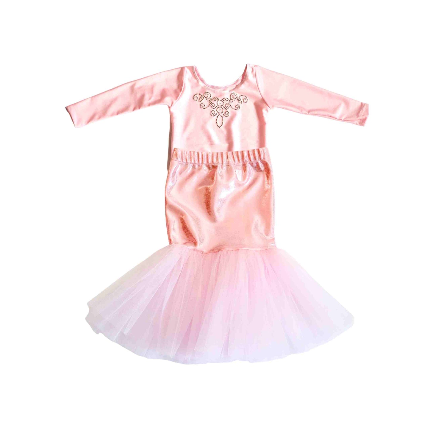 Mermaid Costume Set - Pink/Pink