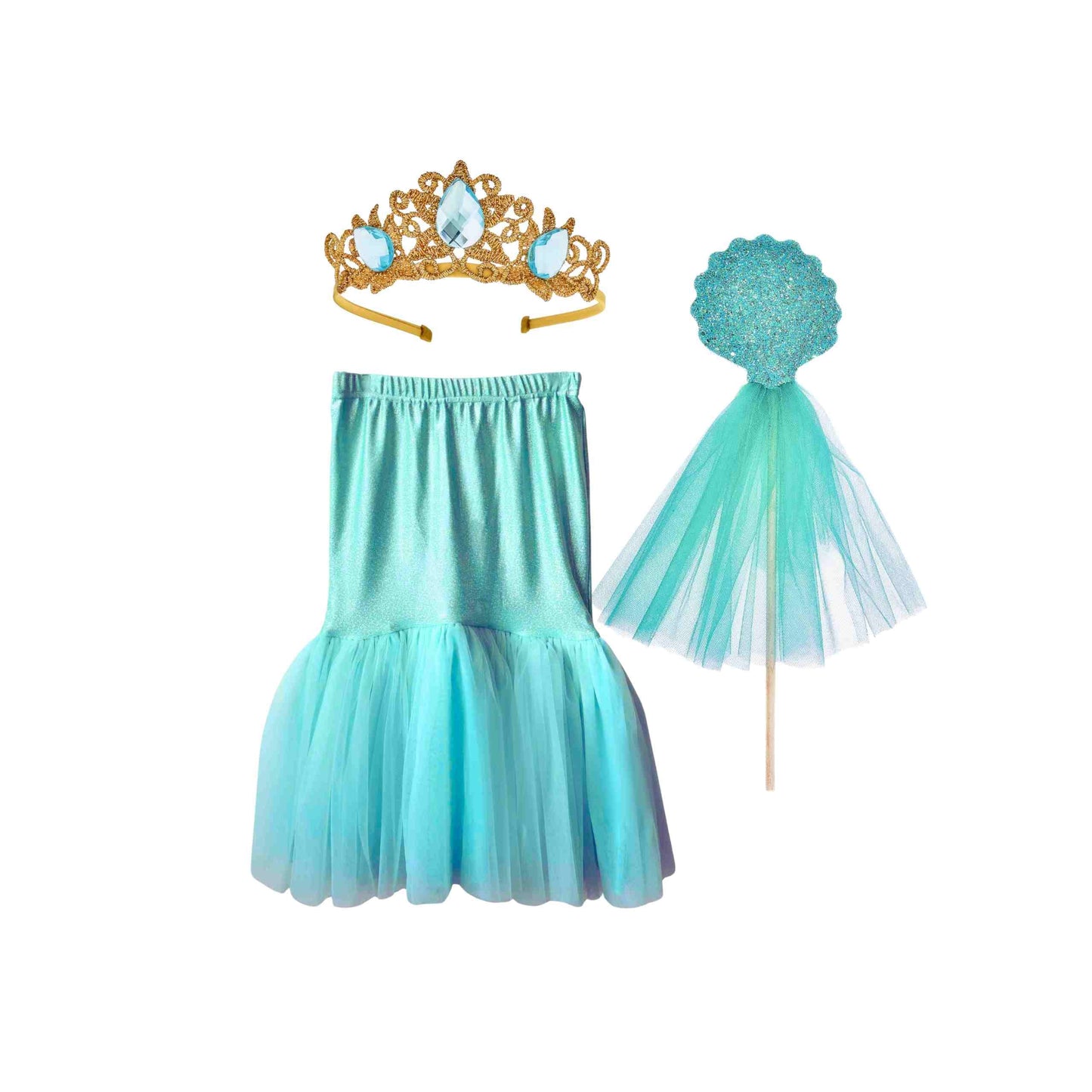 a little girl wearing a tiara and a dress