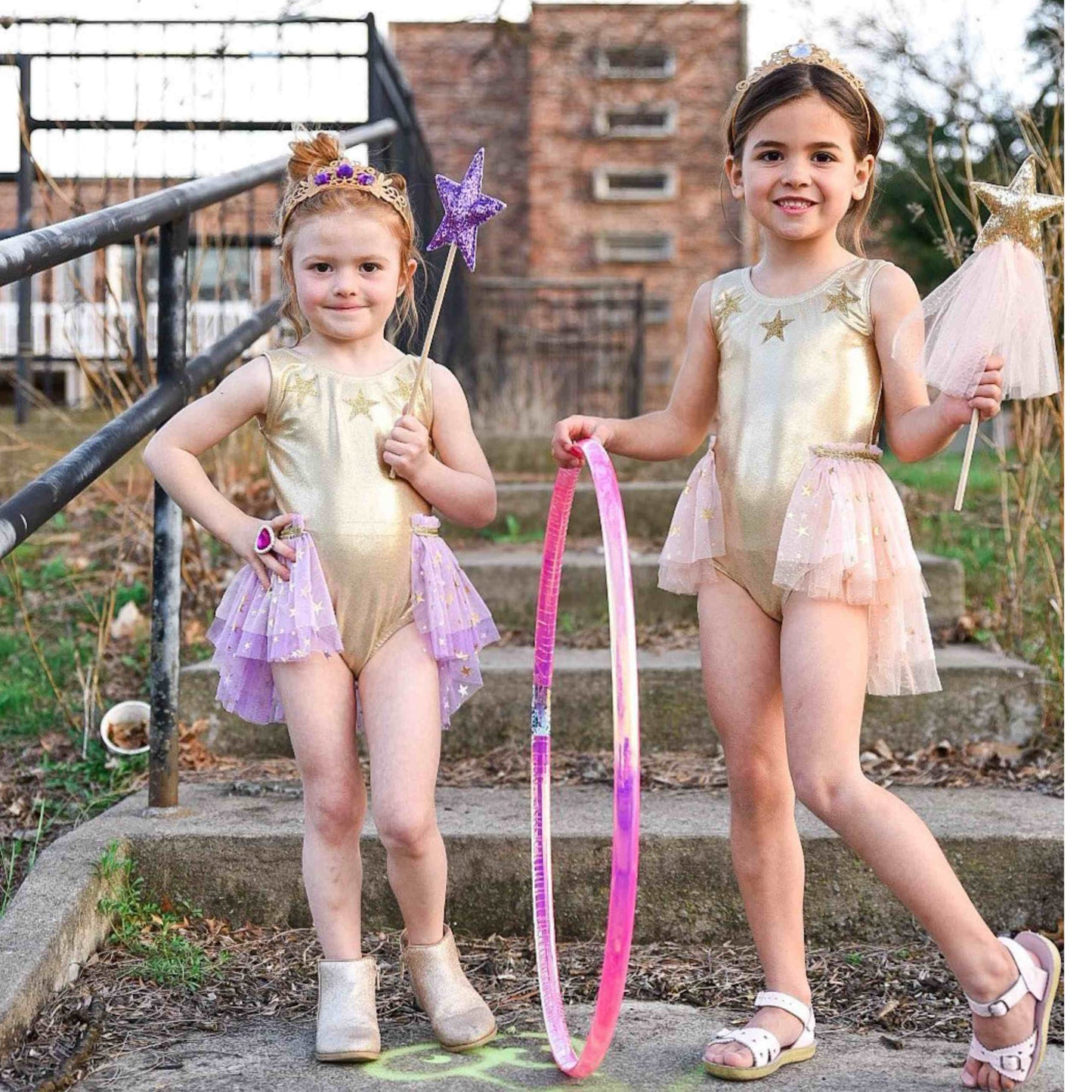 Extravaganza Leotard Set - Pink or Lilac