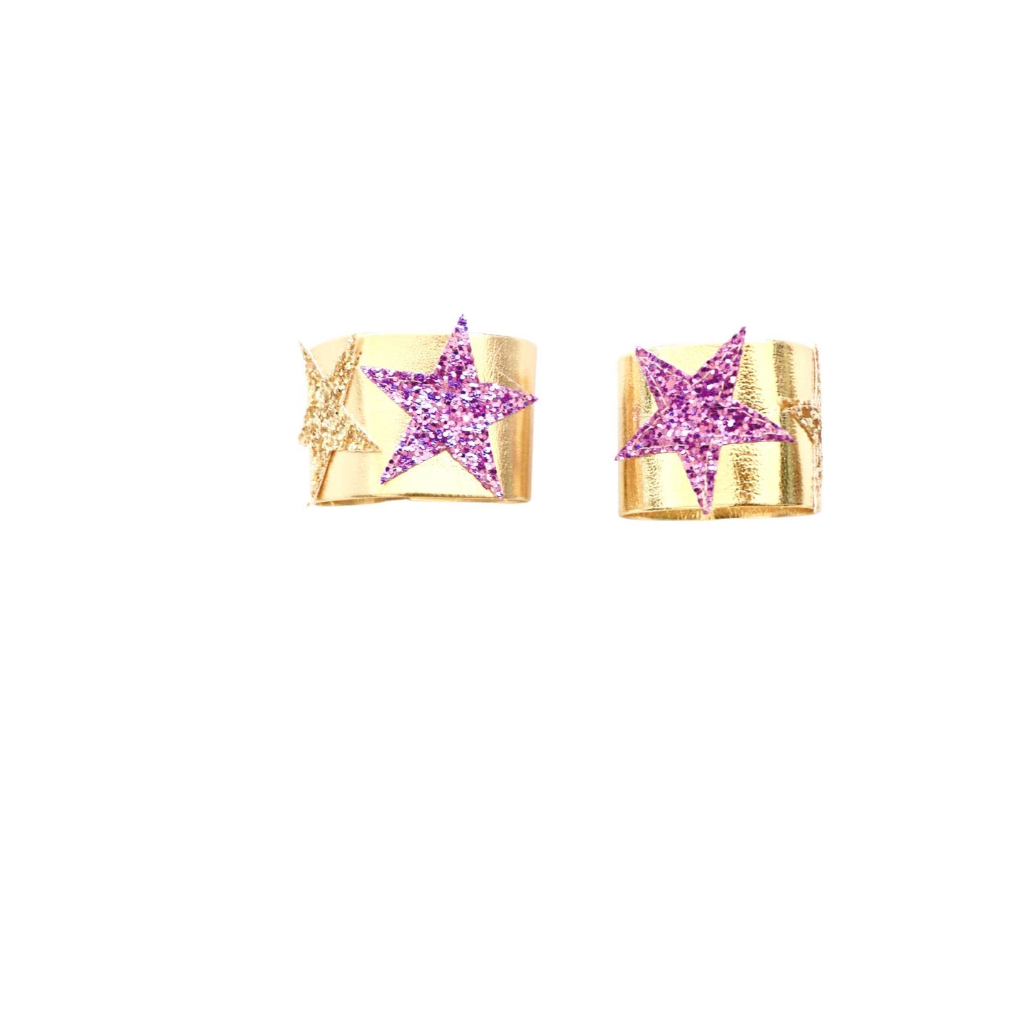 Super Hero Lightning Bolt Costume Set - Pink & Gold Long Sleeve (M Listing)