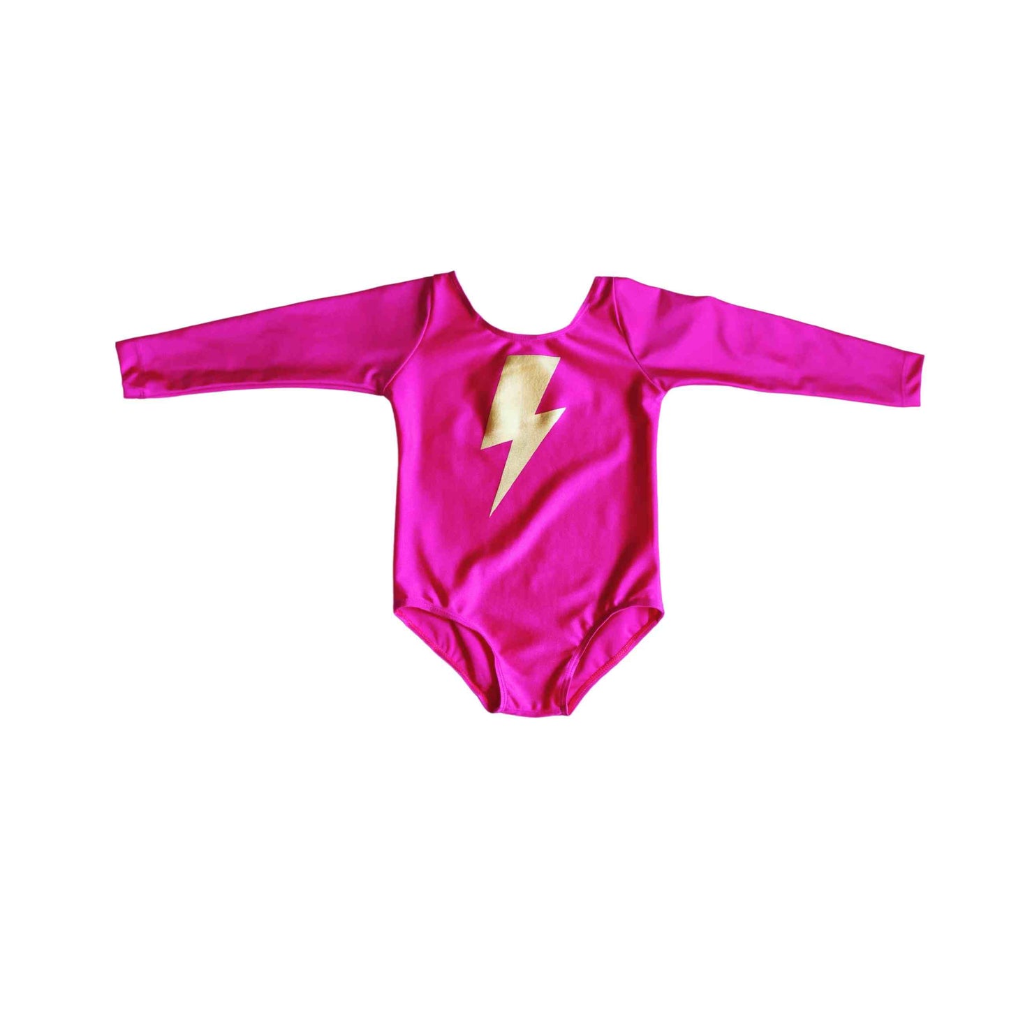 Lightning Bolt Leotard With Set Options, Fuchsia