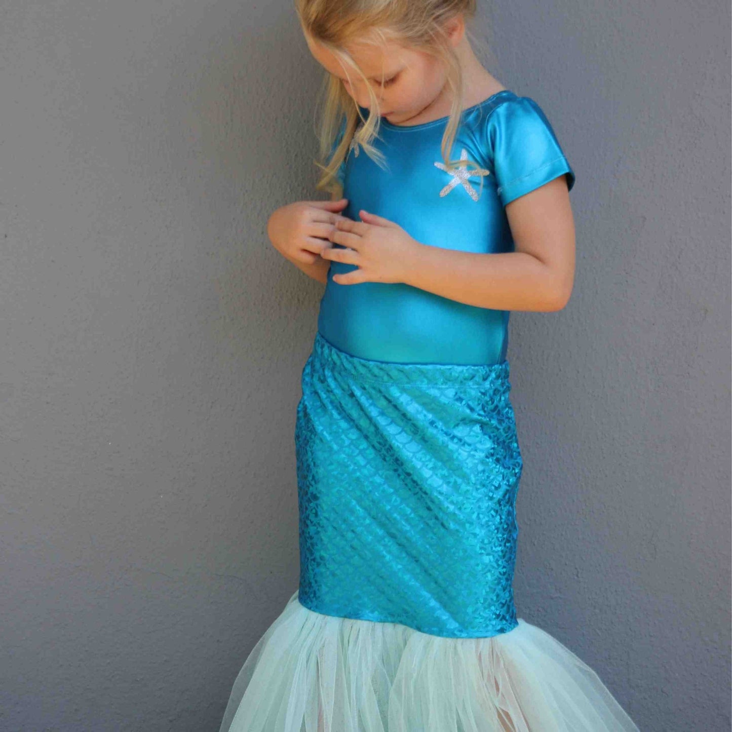 Mermaid Costume Set - Blue Starfish