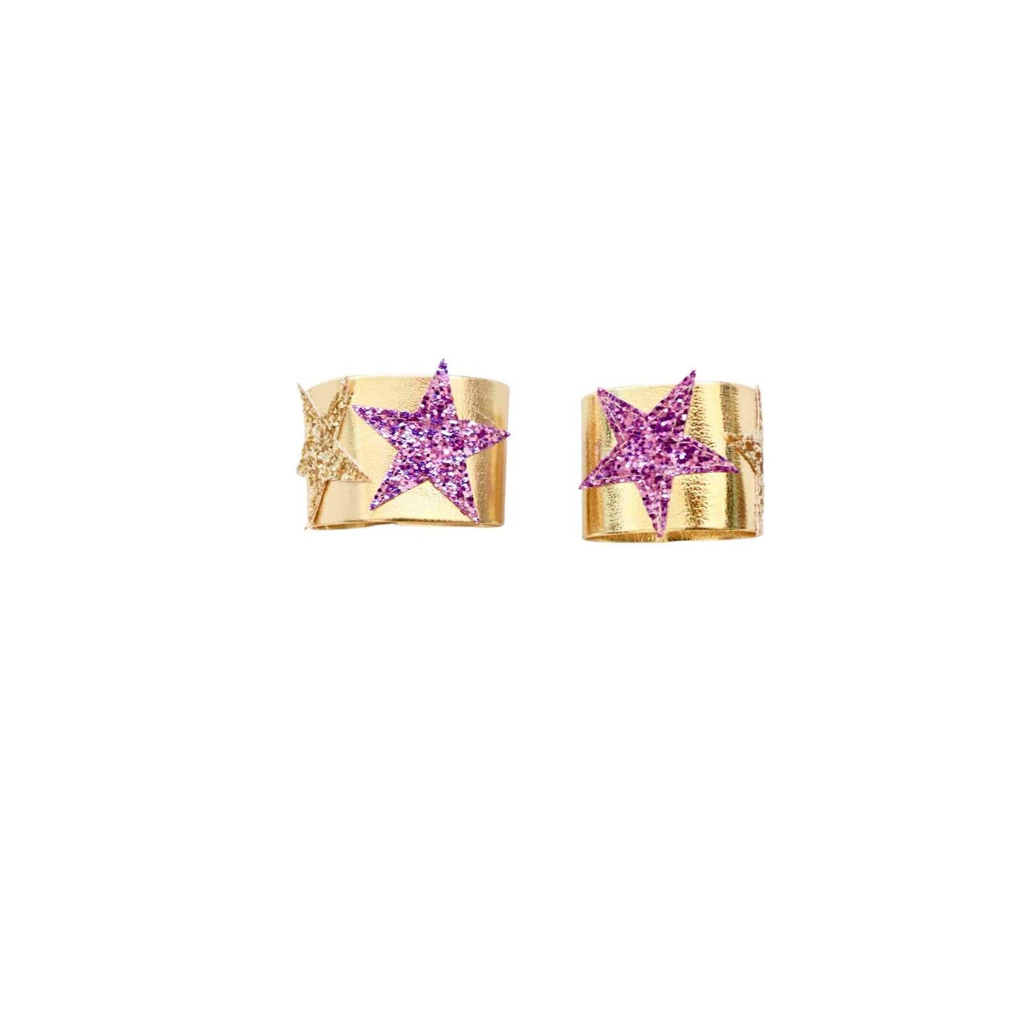 Superhero Mask  & Cuff Set - Purple