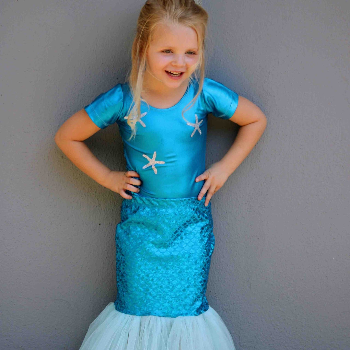 Mermaid Costume Set - Blue Starfish