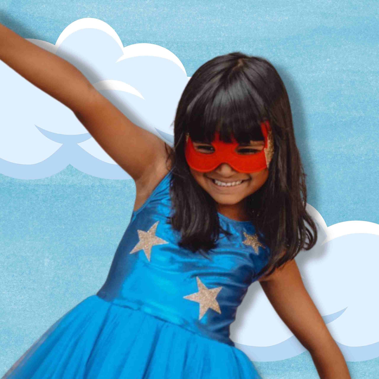Superhero Dress Costume Set