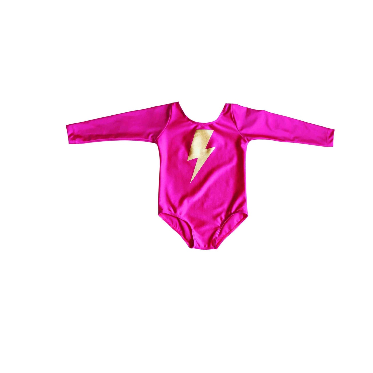 Lightning Bolt Leotard With Set Options, Fuchsia