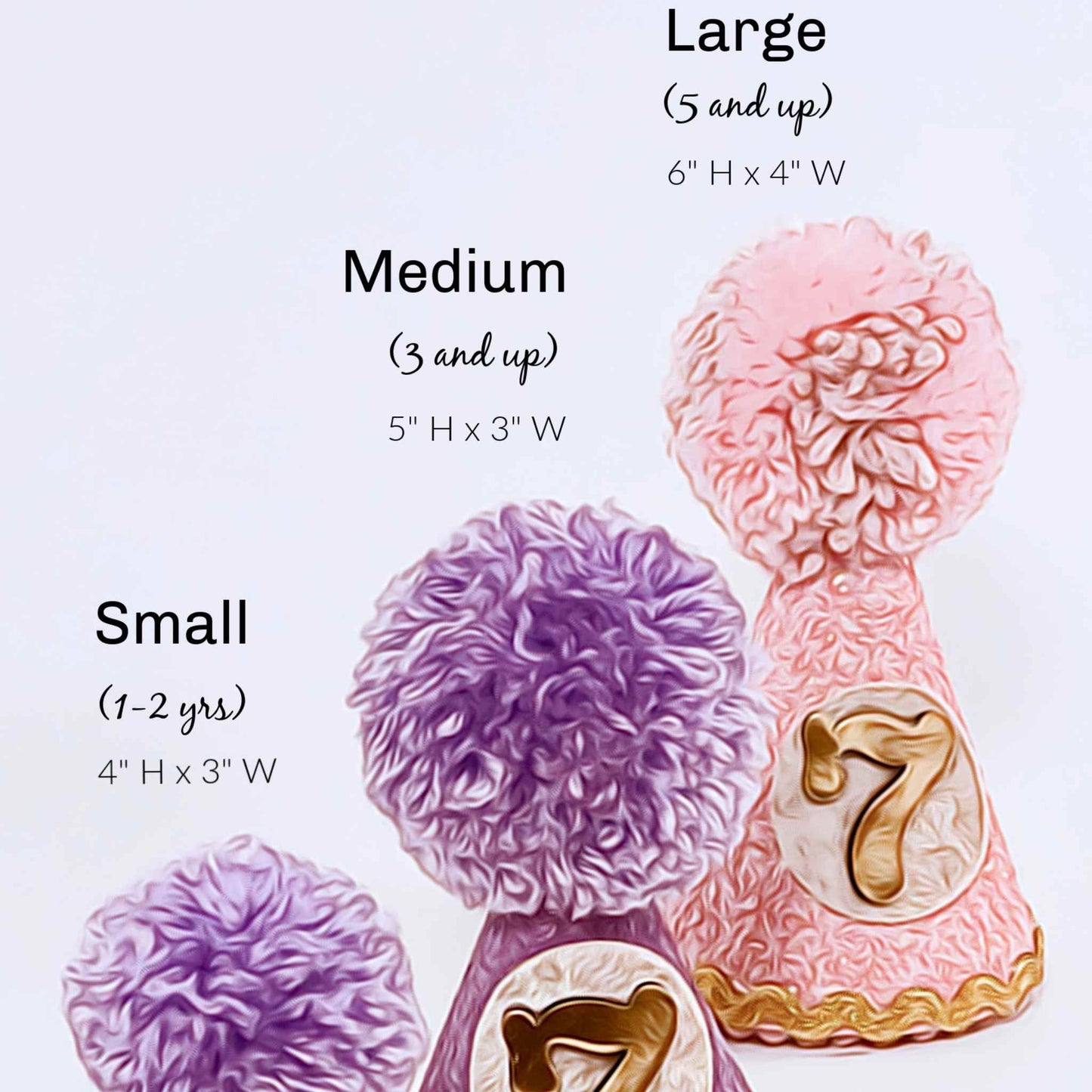 Kaleidoscope Party Hat - Blue