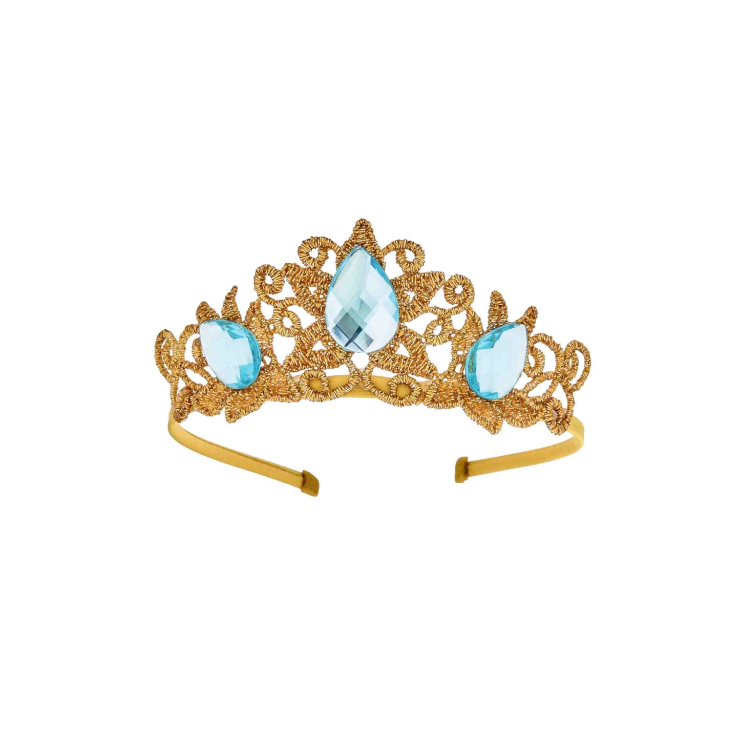 Mermaid Tail/Skirt, Crown & Wand Set, Turquoise