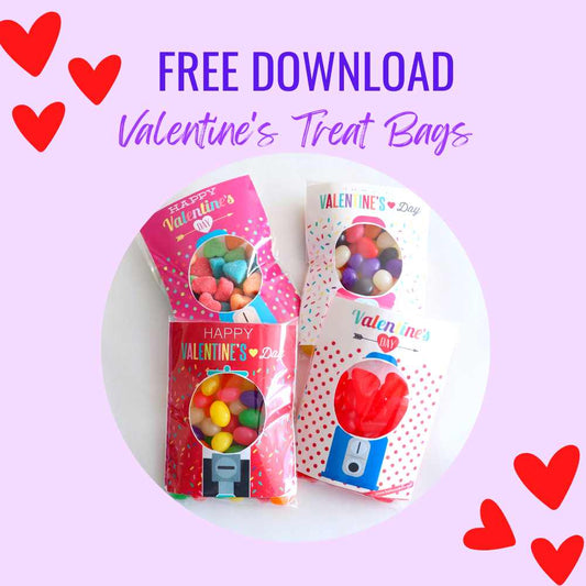 Valentine's Day Treat Bag Download