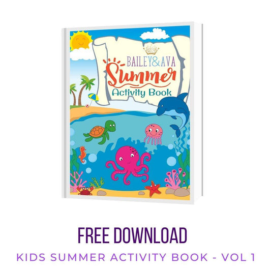 Kids Summer Activity Book - Vol 1