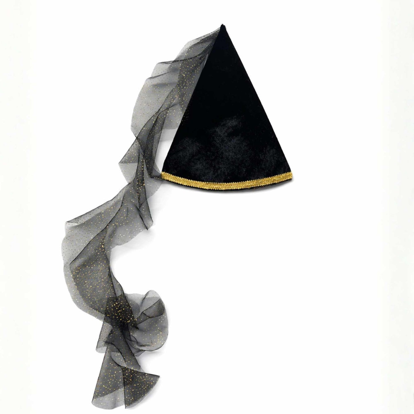 Medieval  Princess Hat  - Black