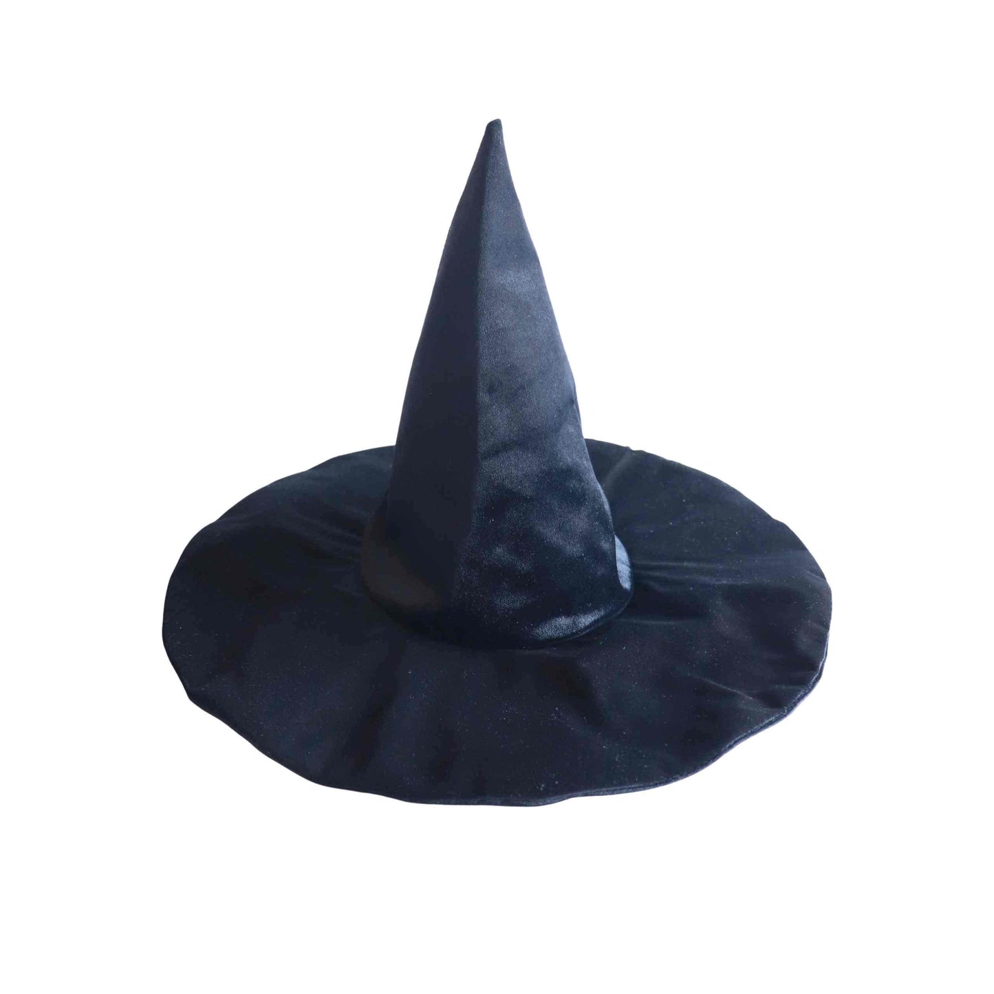 Adult Velvet Witch Hat - Black