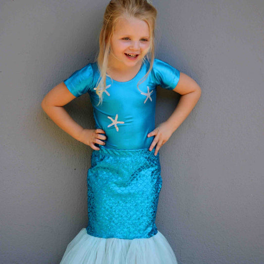 Mermaid Costume Set - Blue Starfish - ❗️RESTOCK PRE-ORDER LISTING❗️