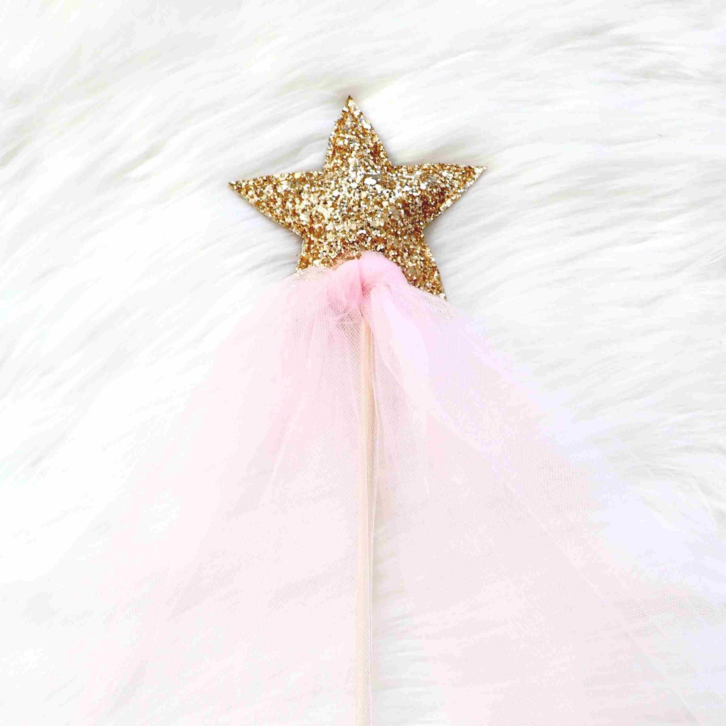Sparkle Magic Wand - Gold/Pink - Maisonette