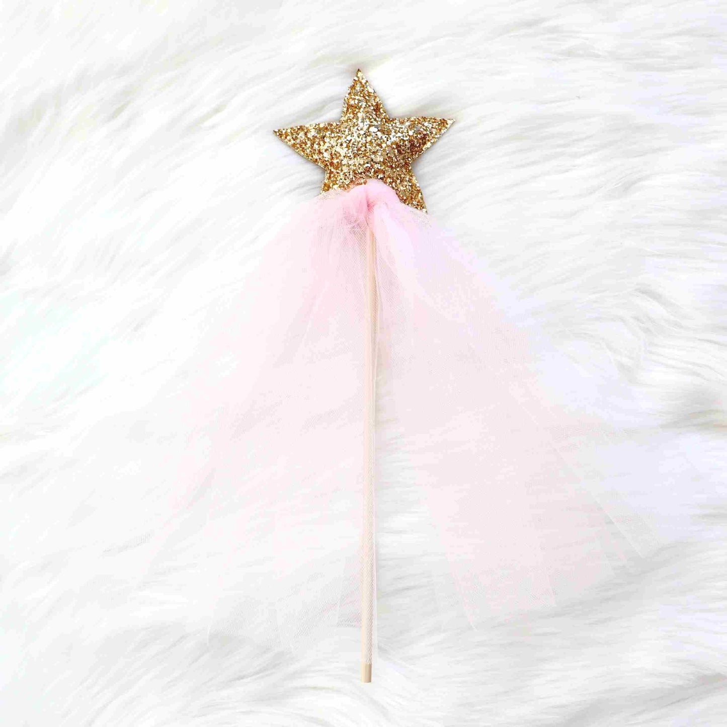 Sparkle Magic Wand - Gold/Pink - Maisonette