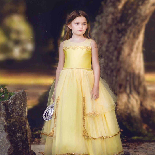 "Yes I'm Golden" Princess Dress - Last One 2/3 yrs