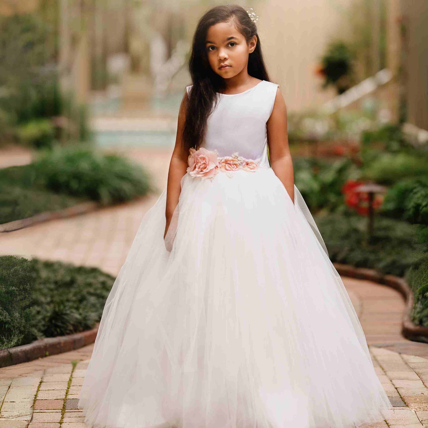 "Le Fleur" Flower Girl Dress