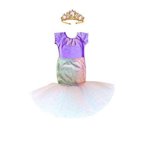 Mermaid Costume Set - Unicorn/Violet