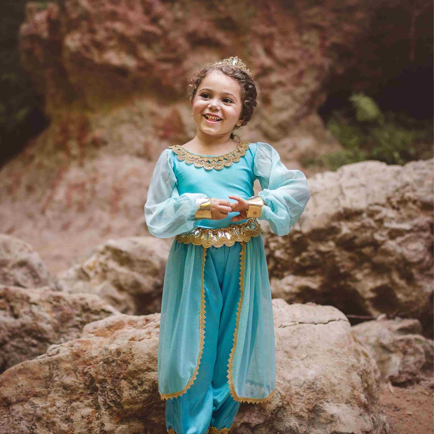Swoon Arabian Princess Costume - Blue