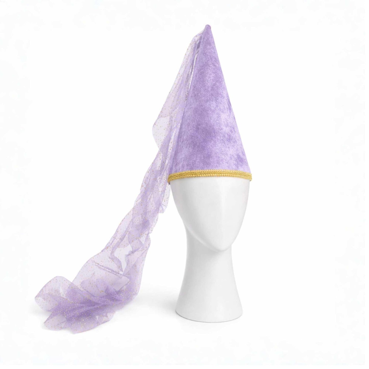 Medieval  Princess Hat  - Lilac/Purple