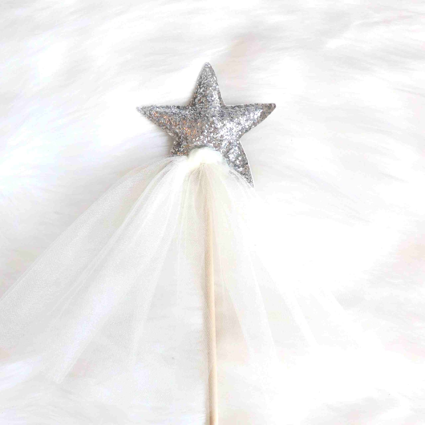 a silver star on a white background