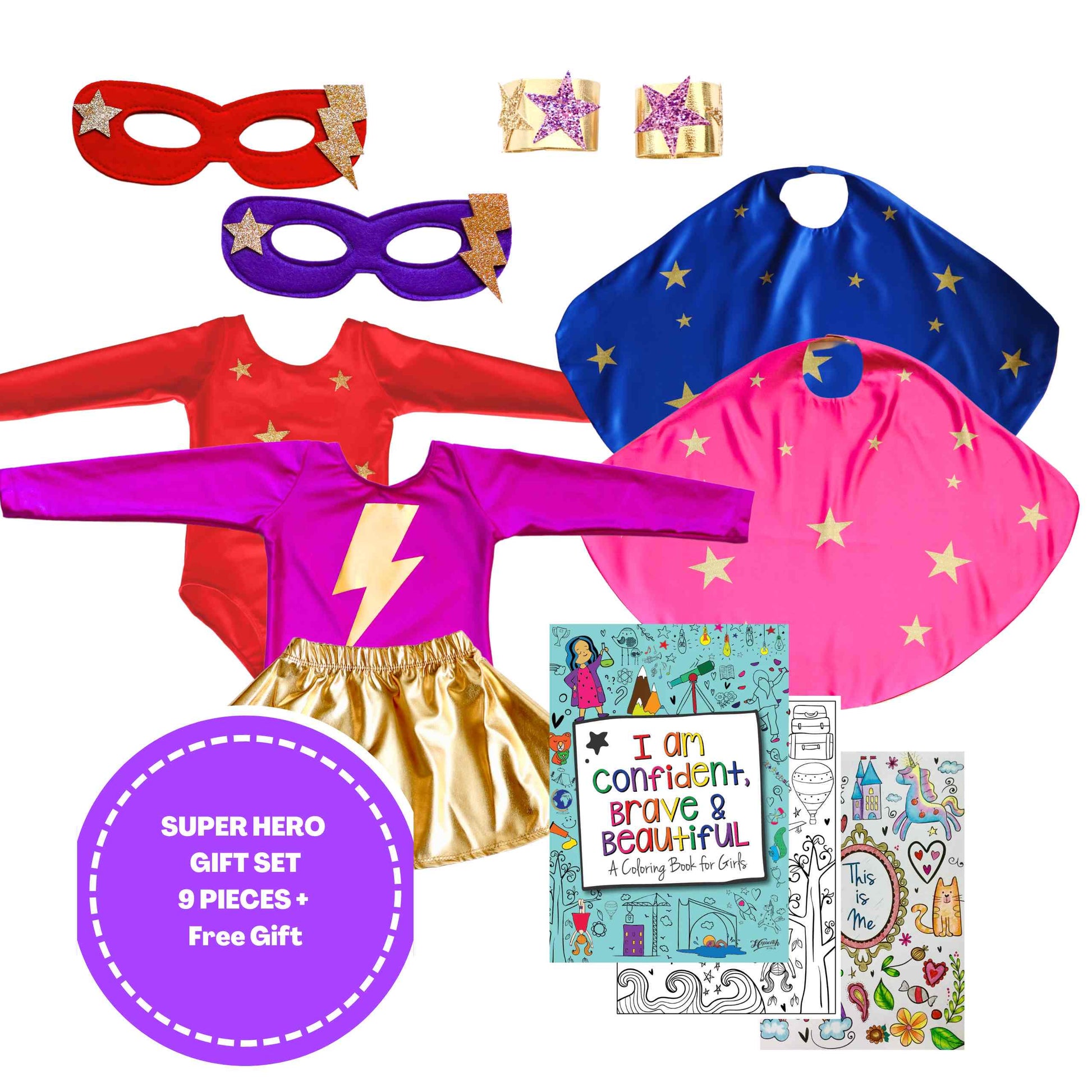a group of children&#39;s clothing and accessories