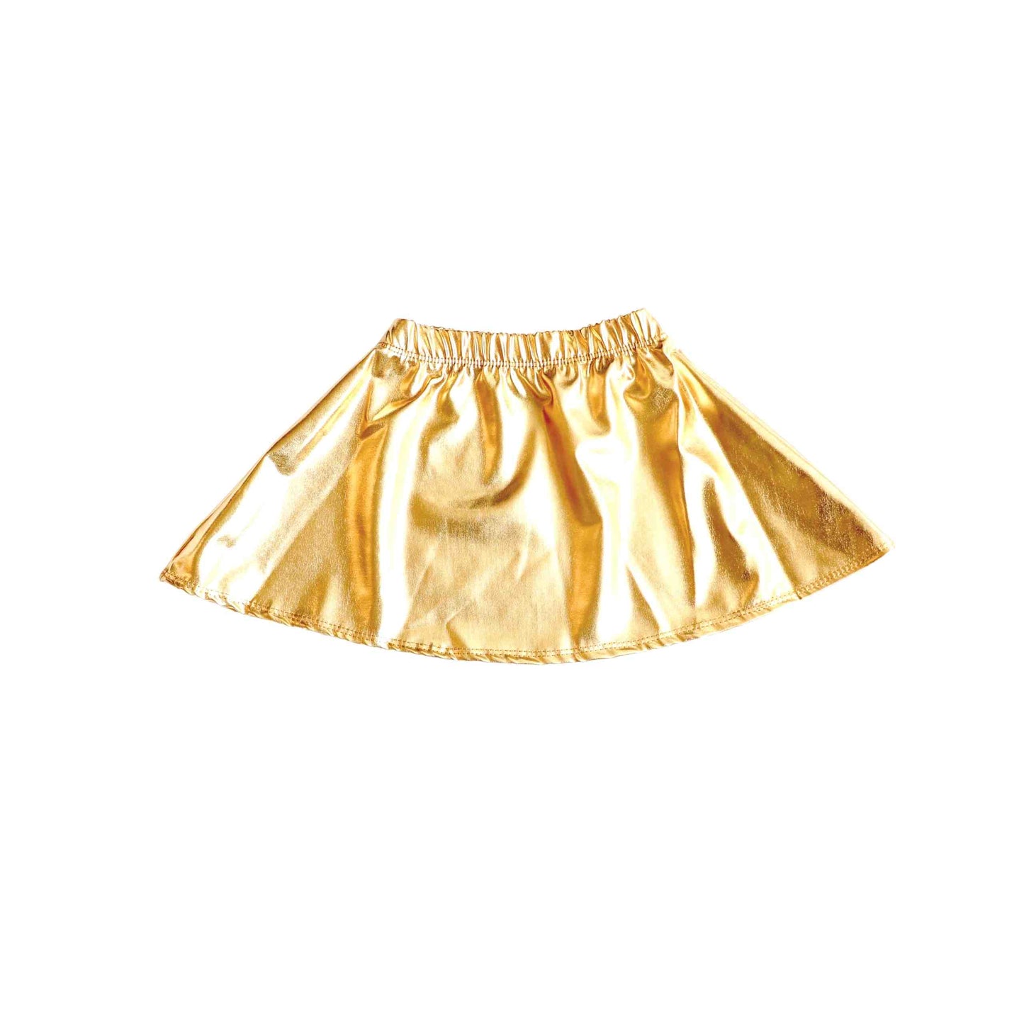 Metallic Skirt - Gold