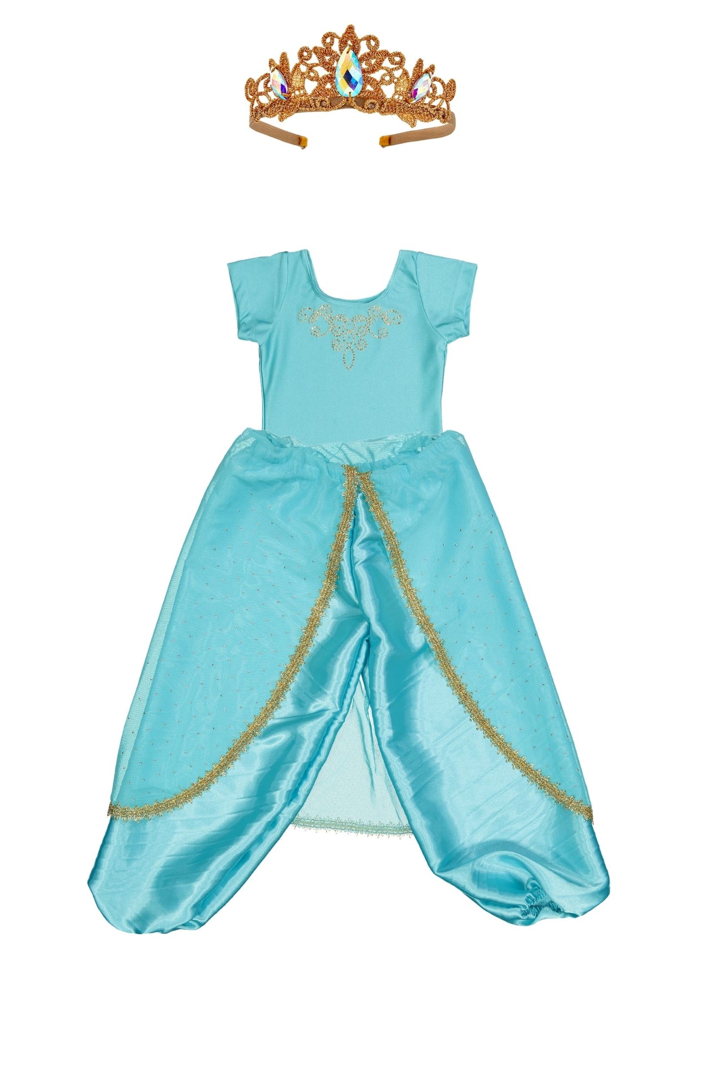 5 Piece Mermaid +Princess Costume Set