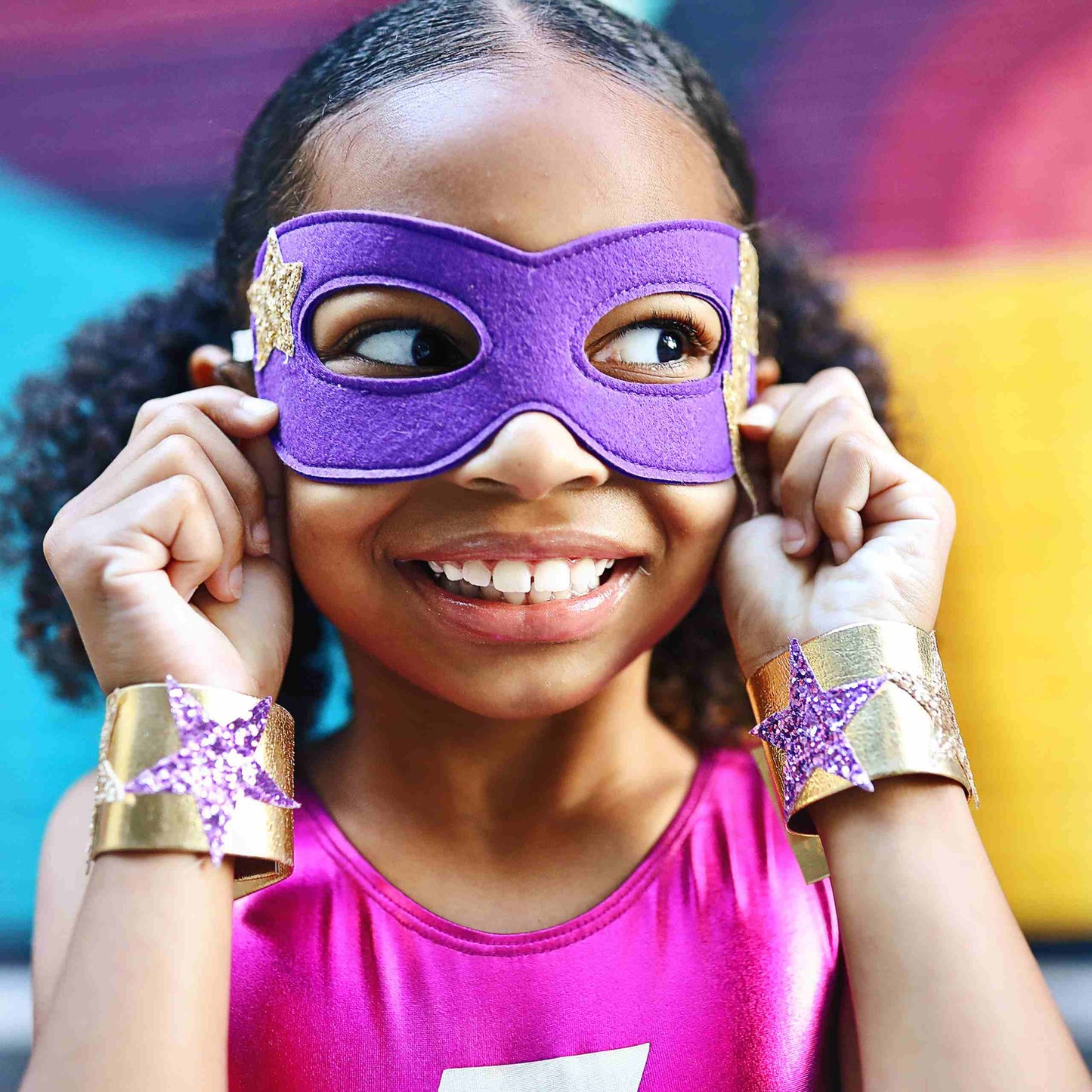 Superhero Mask - Purple