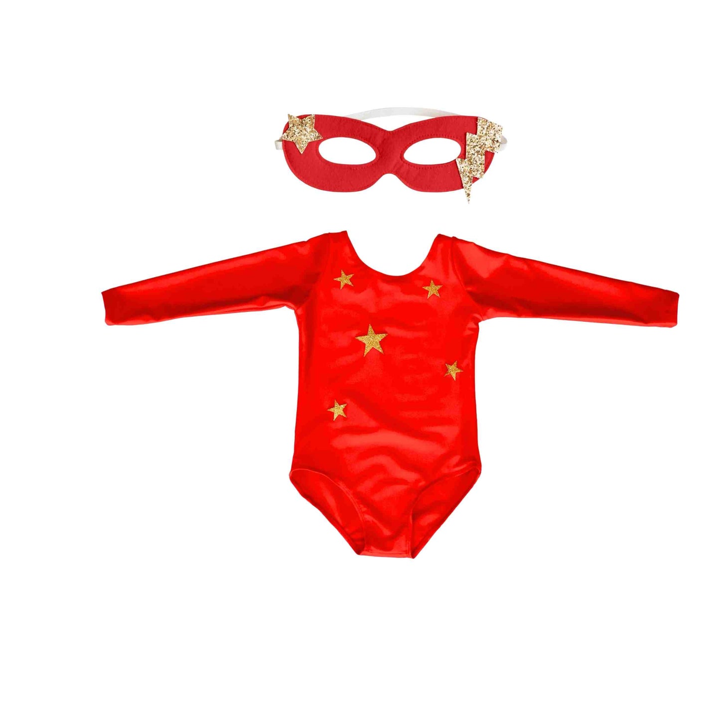 All Star Leotard With Set Options, Red
