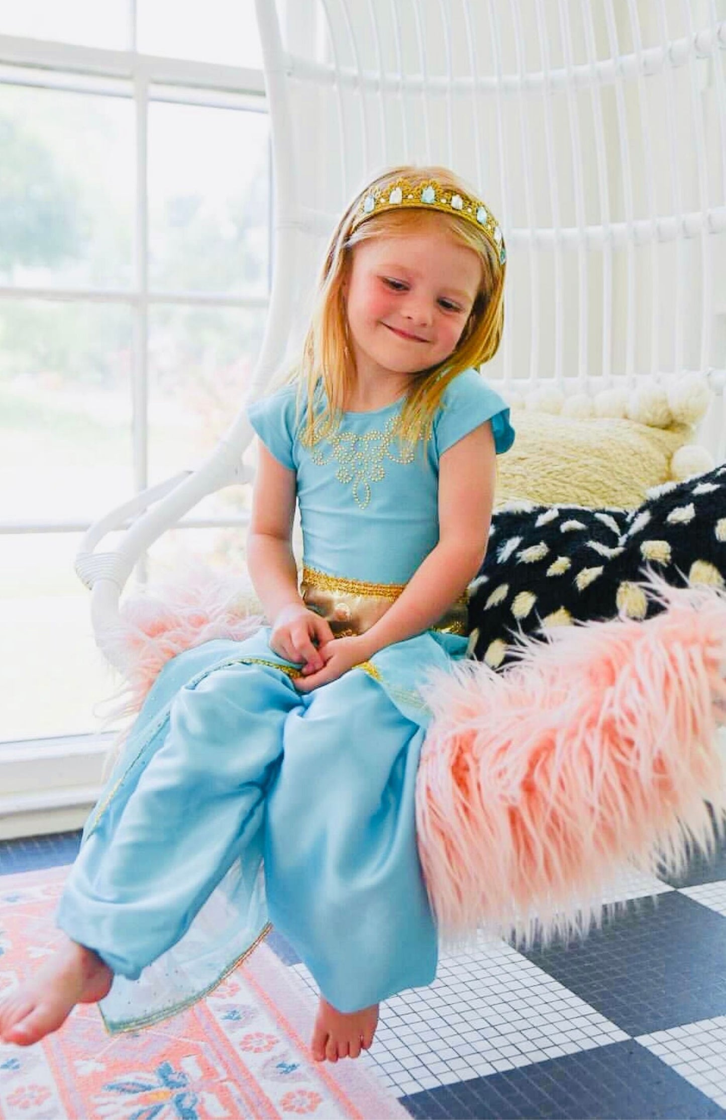 5 Piece Mermaid +Princess Costume Set