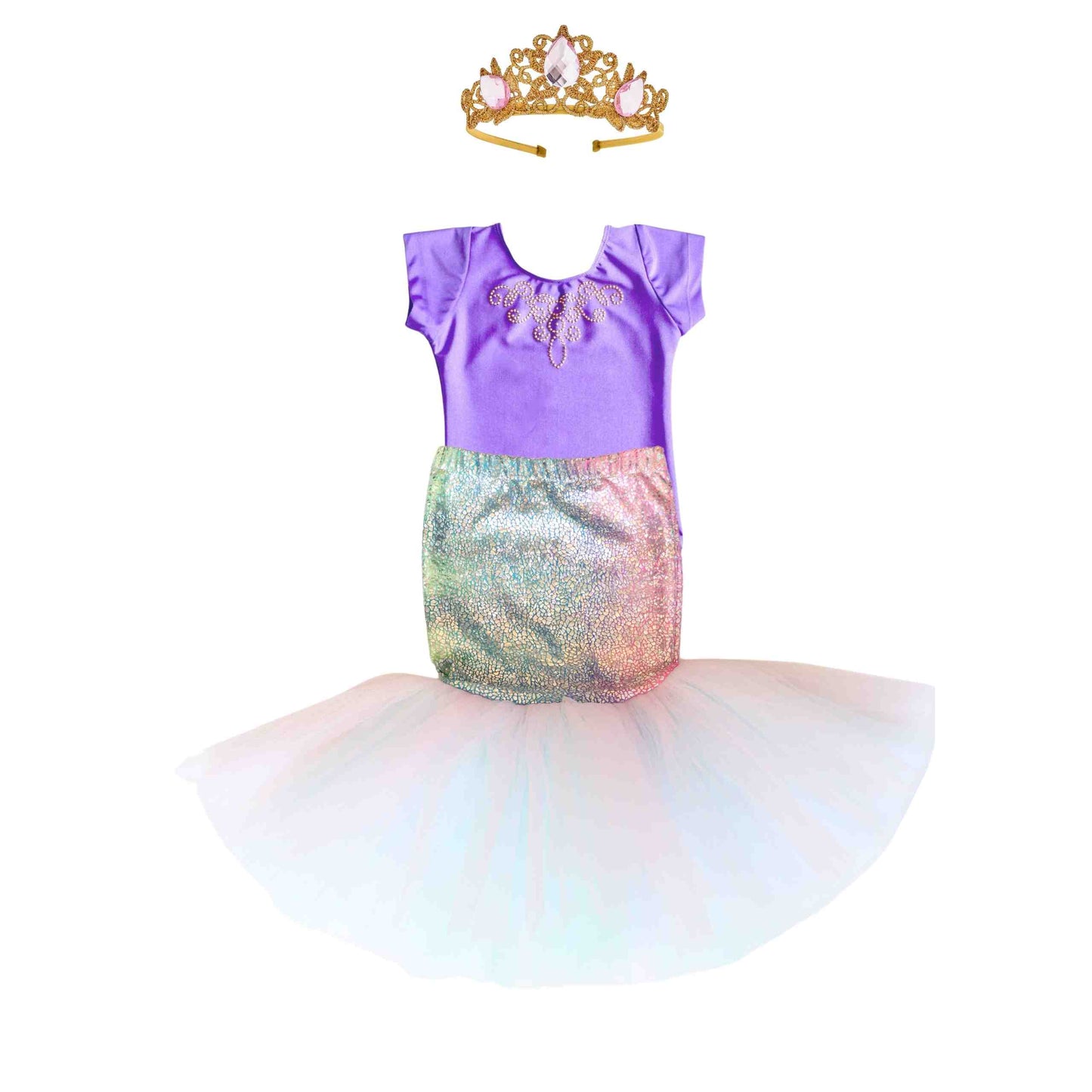 Mermaid Costume Set - Unicorn/Violet