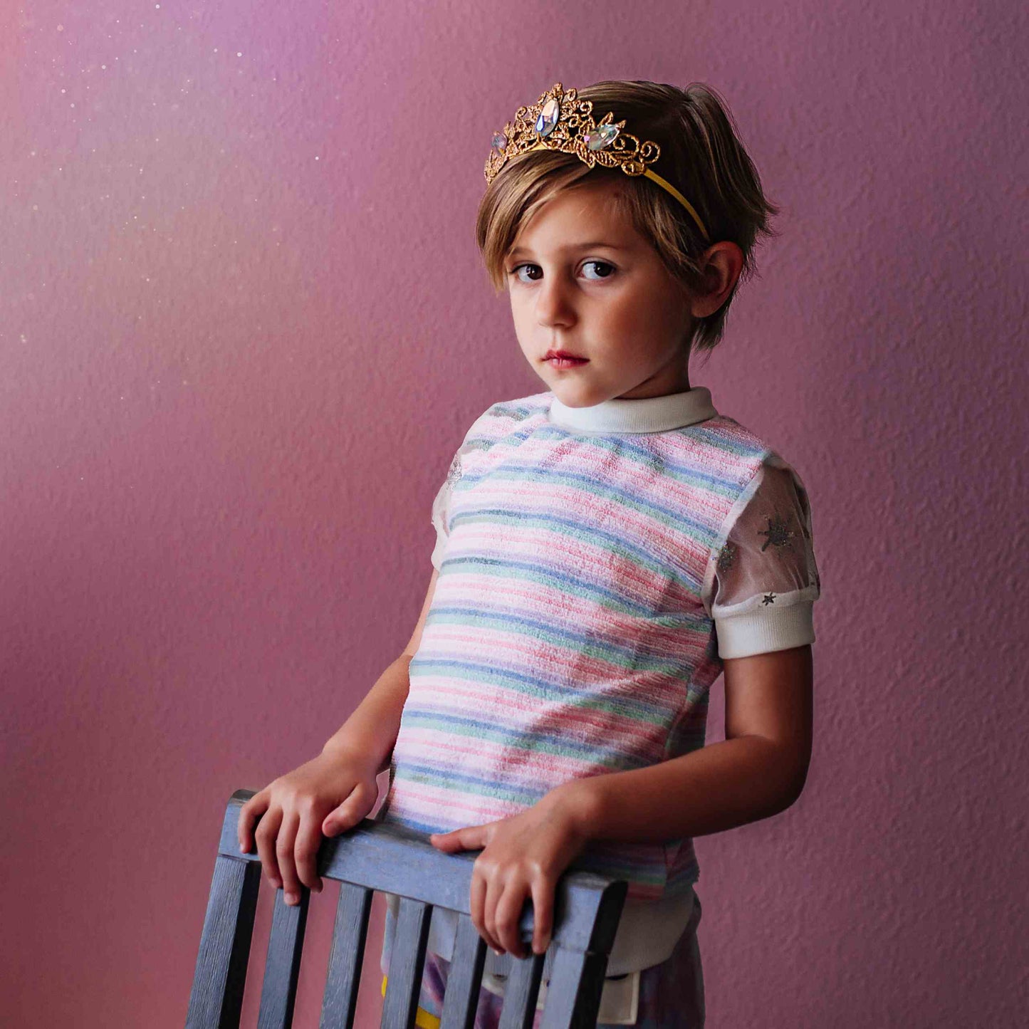 Chloe Princess Crown - Clear Tiara