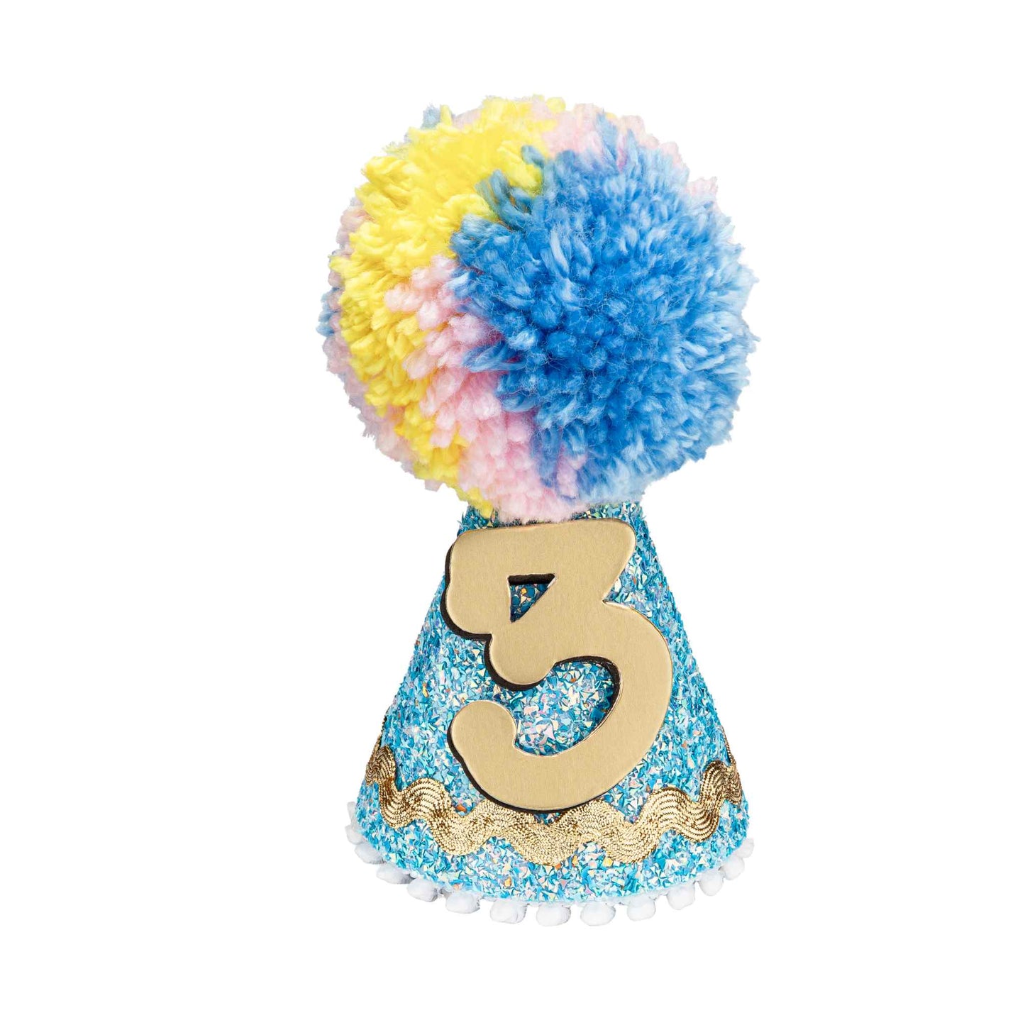Kaleidoscope Party Hat - Blue