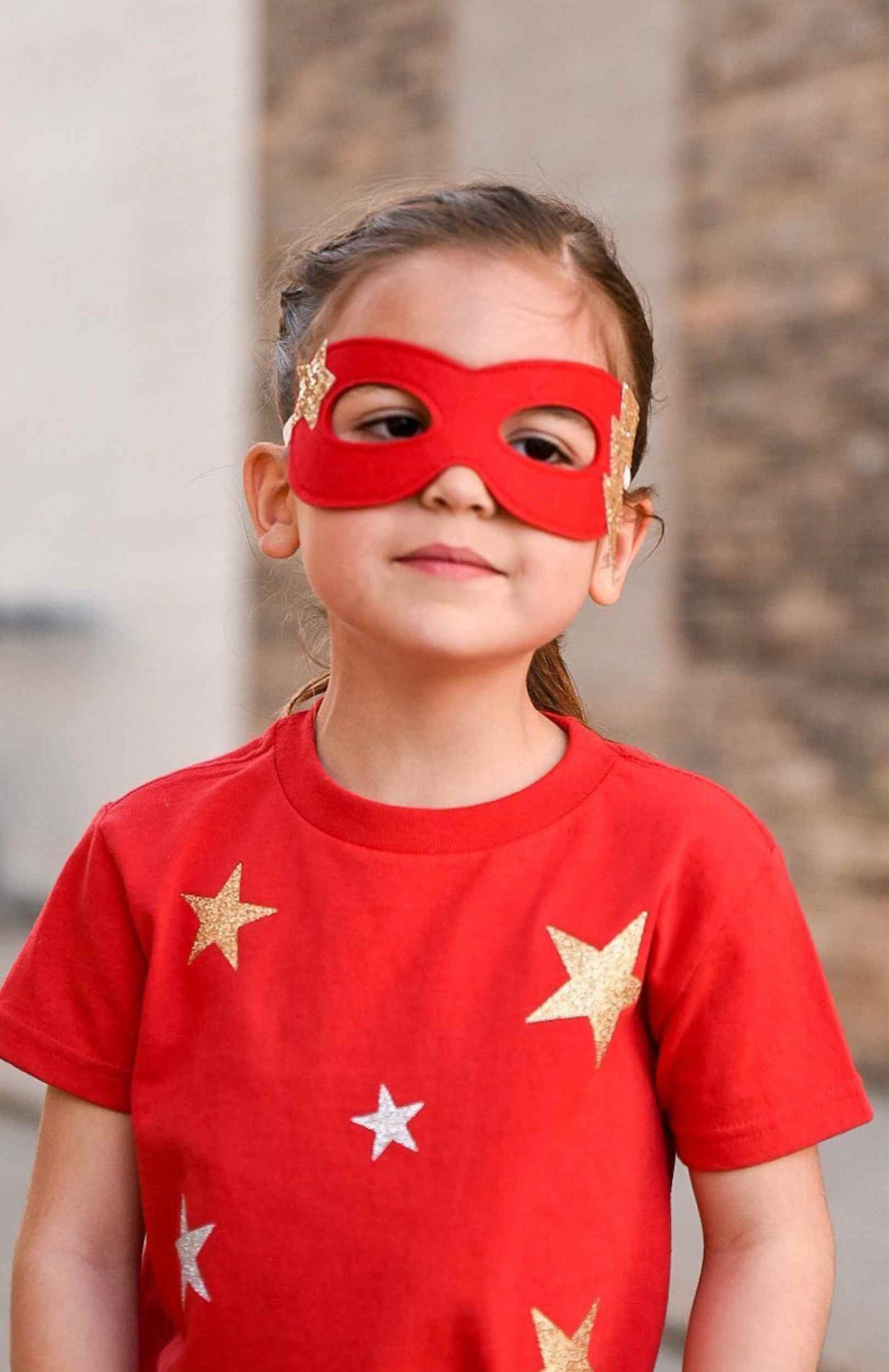 Super Hero Mask - Red