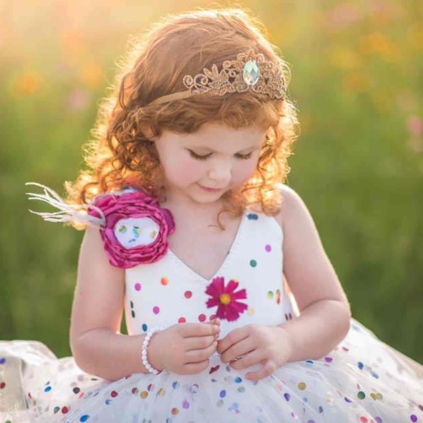 Mirror Mirror Princess Crown - Gold