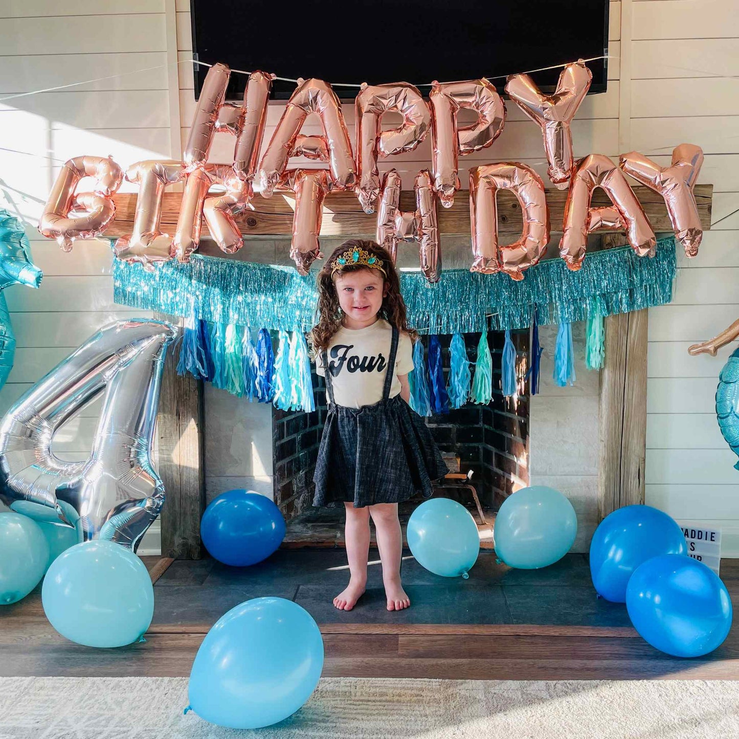 Sofi Princess Crown - Turquoise