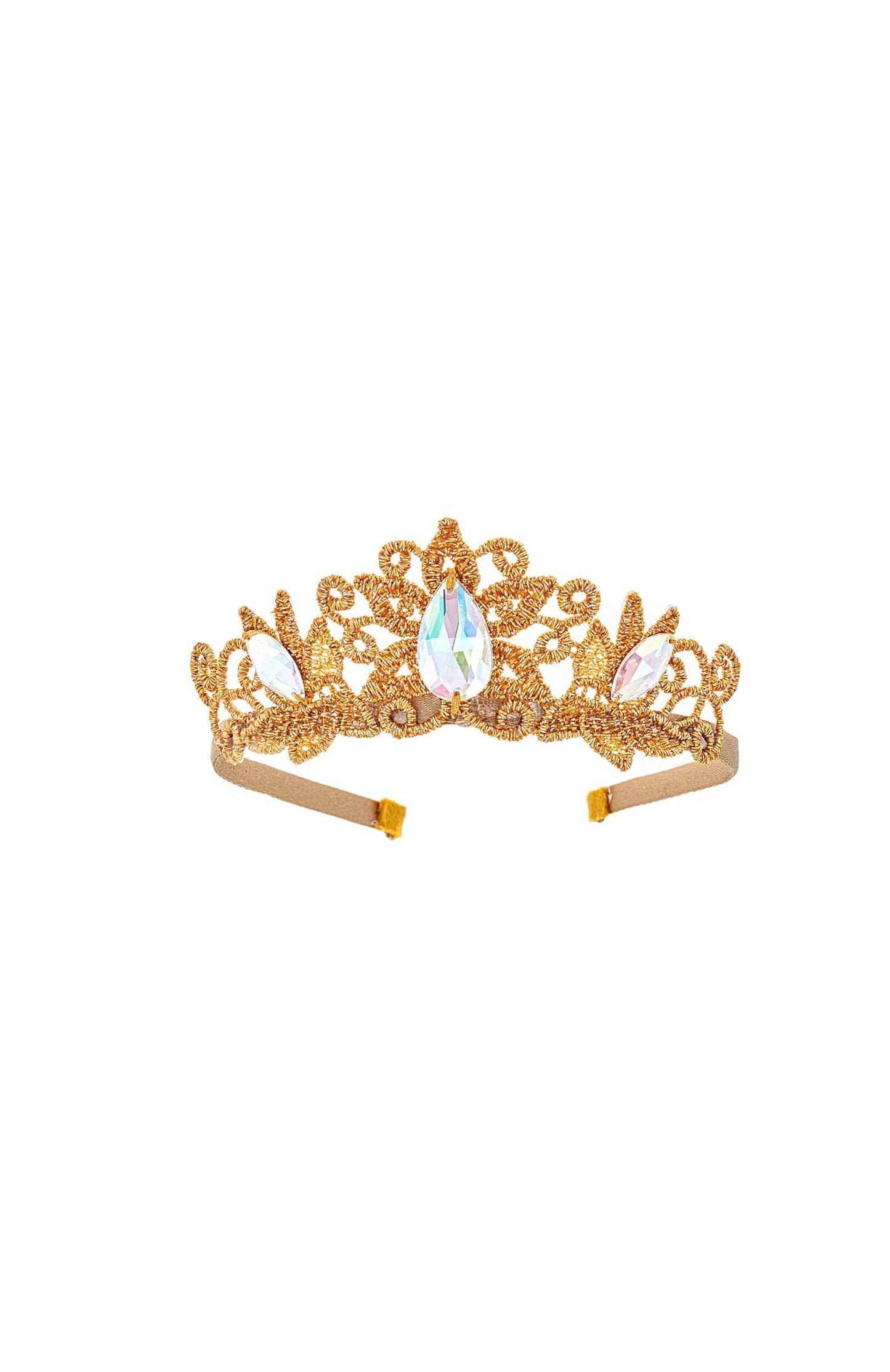 Princess Gift Set, Crowns + Wand, Gold & Pink