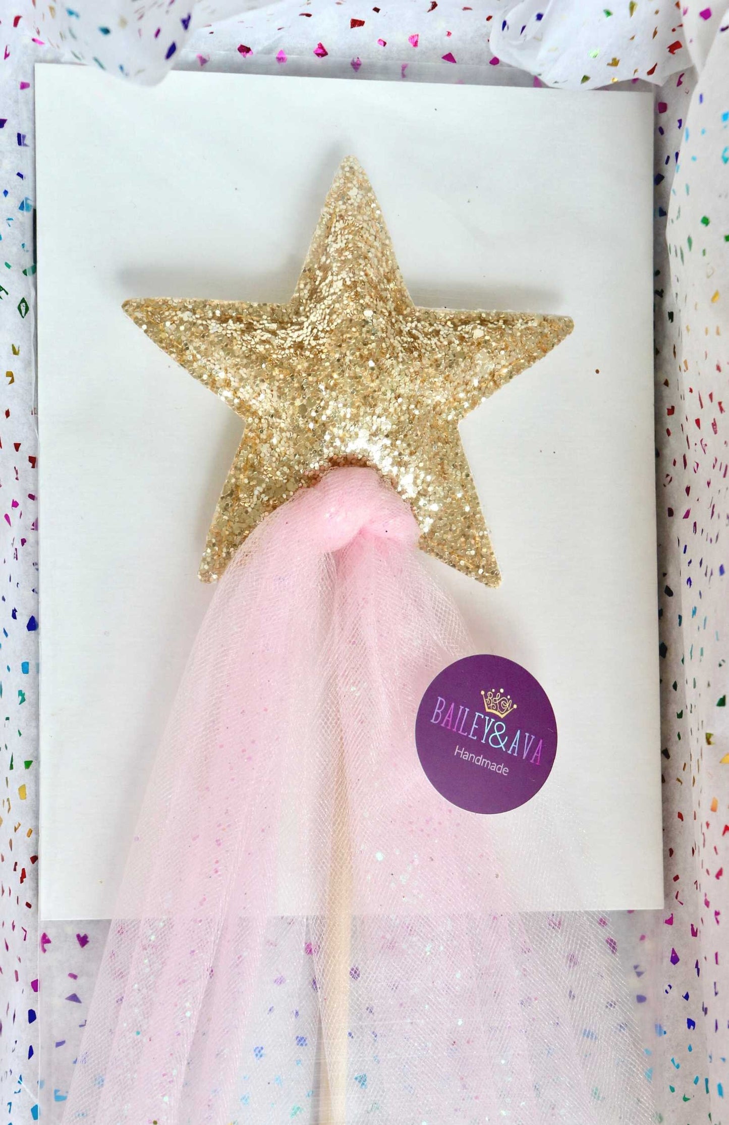 Princess Gift Set, Crowns + Wand, Gold & Pink