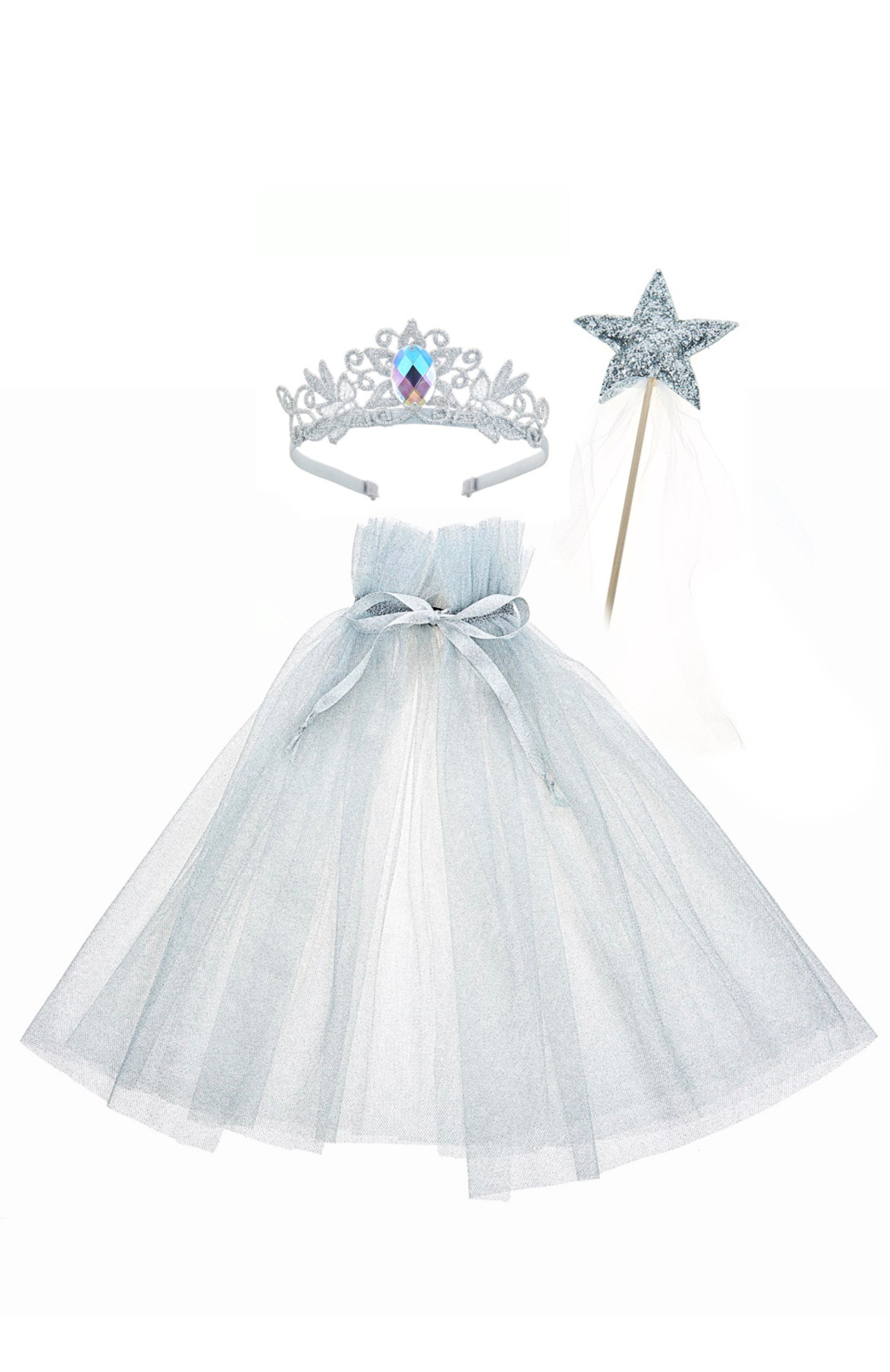 Princess Dresses Outfits - Princess In-a-Box - Mirror Mirror Silver