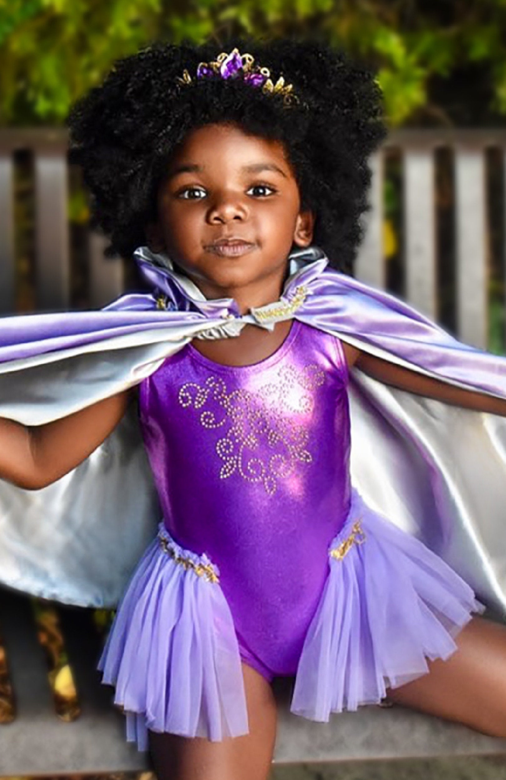 Trio Gem Princess Crown - Purple Gem