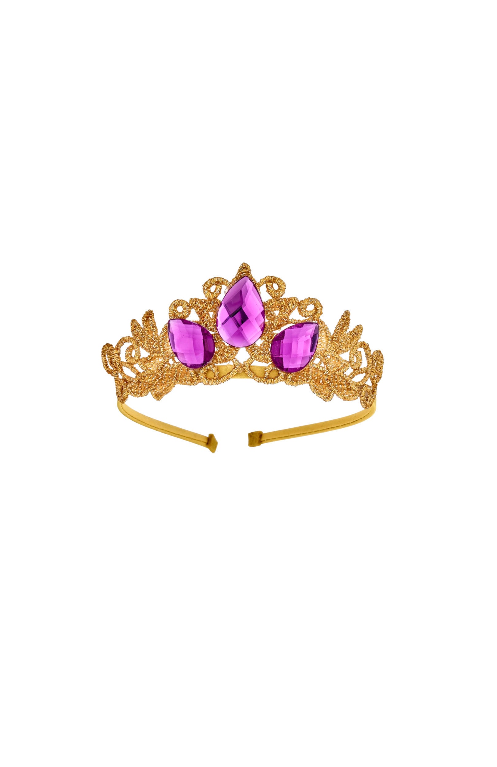 Trio Gem Princess Crown - Purple Gem