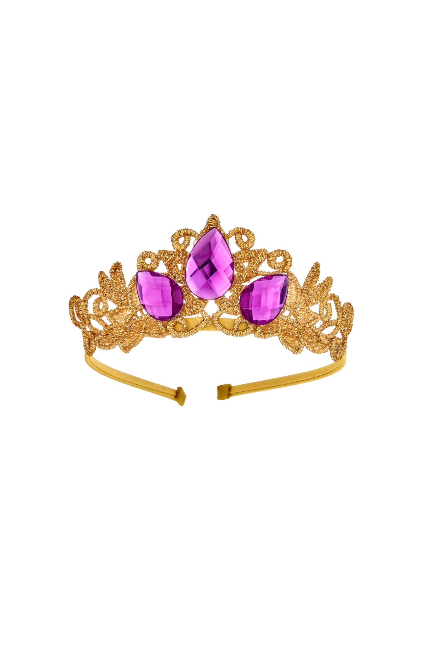 Trio Gem Princess Crown - Purple Gem