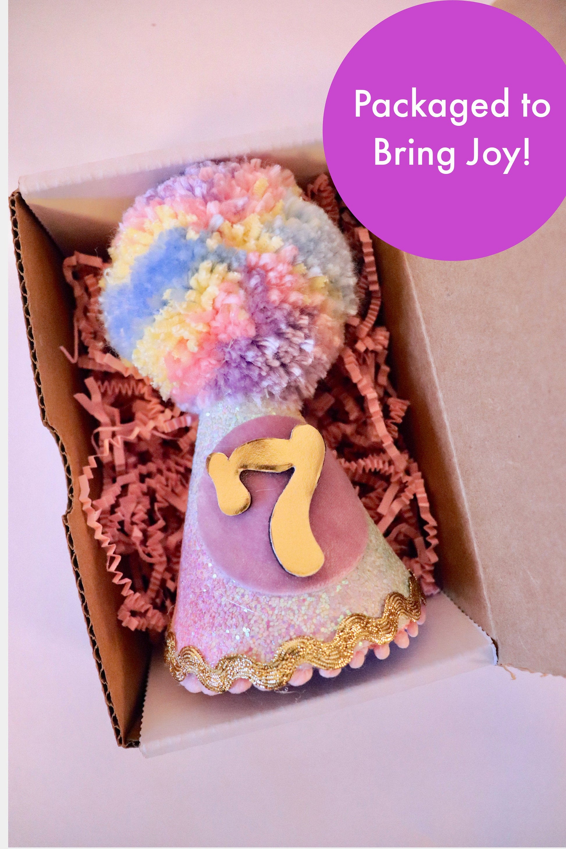 Unicorn Birthday Hat