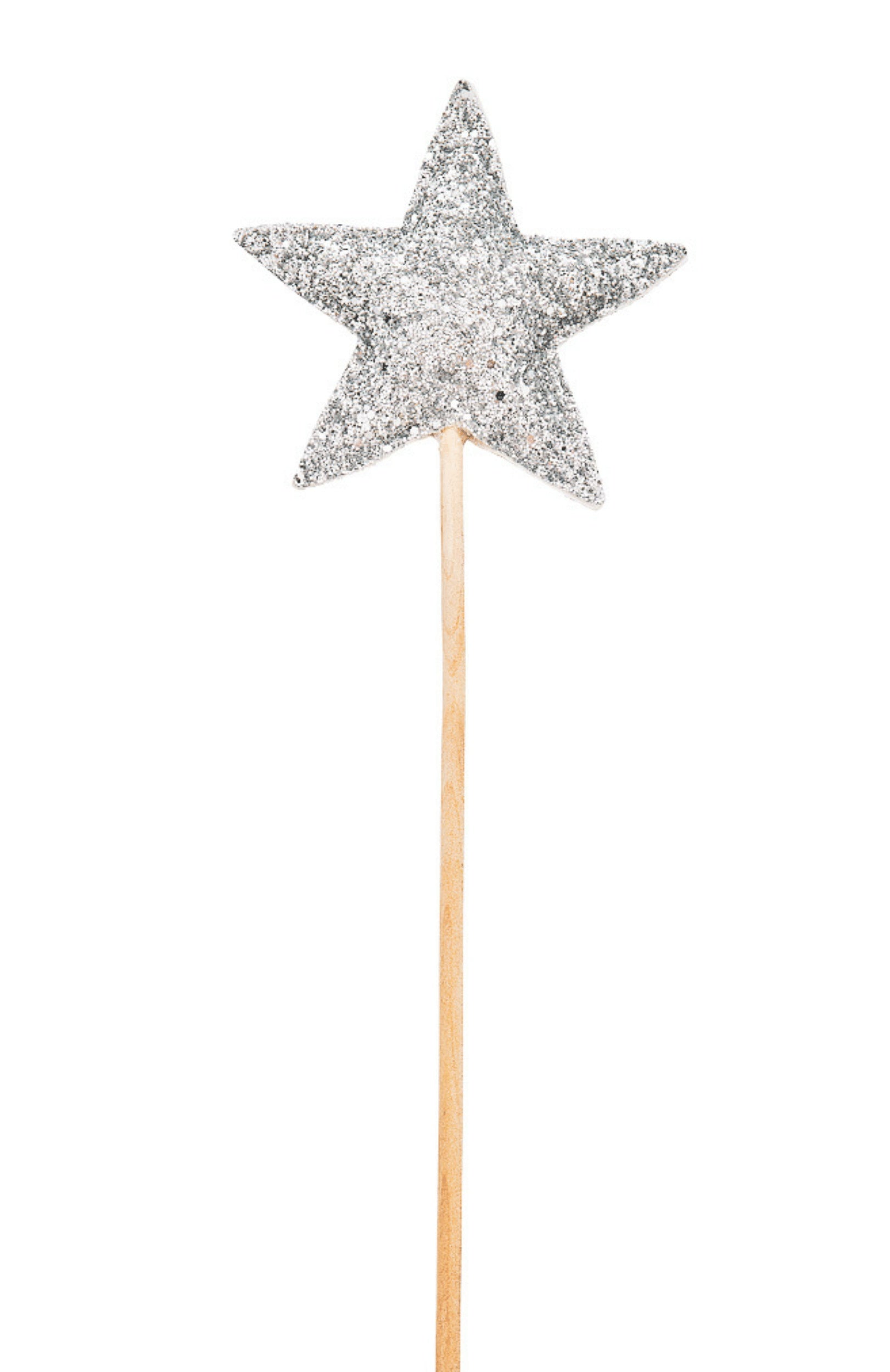 Wands - Large Star Wand In Gold Or Silver